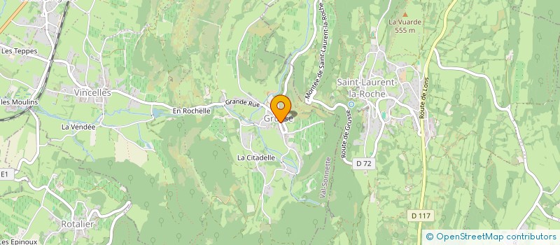 localisation de l'entreprise SCI GADAN  VAL-SONNETTE