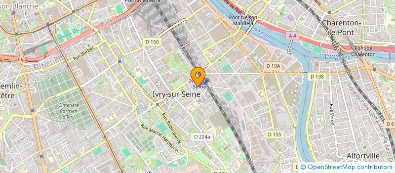 localisation de l'entreprise SCI GADINO à IVRY-SUR-SEINE