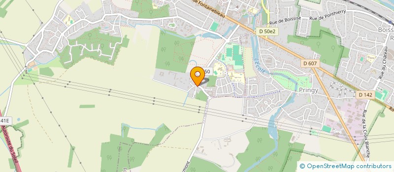 localisation de l'entreprise SCI GADIRI  SAINT-FARGEAU-PONTHIERRY