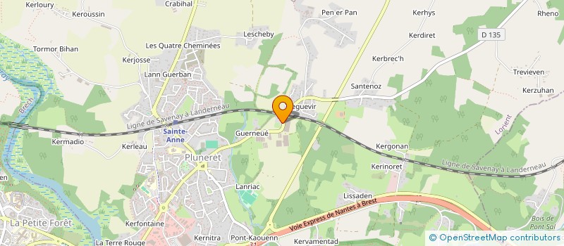 localisation de l'entreprise SCI GADREY CANTAGREL  PLUNERET