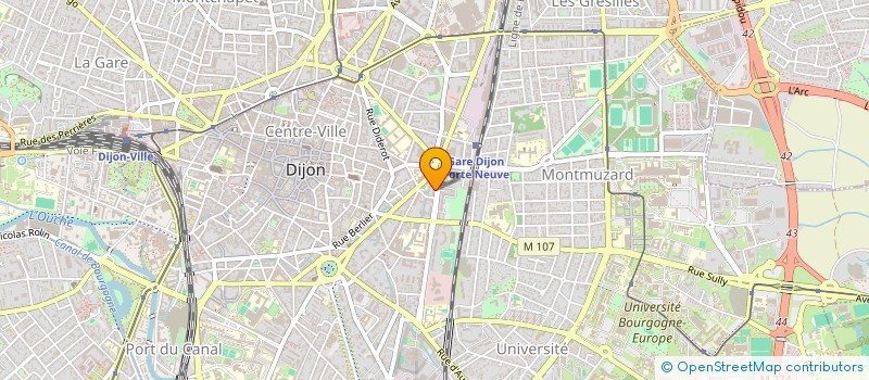 localisation de l'entreprise SCI GAE IMMO à DIJON