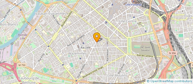 localisation de l'entreprise SCI GAEDAV à LILLE