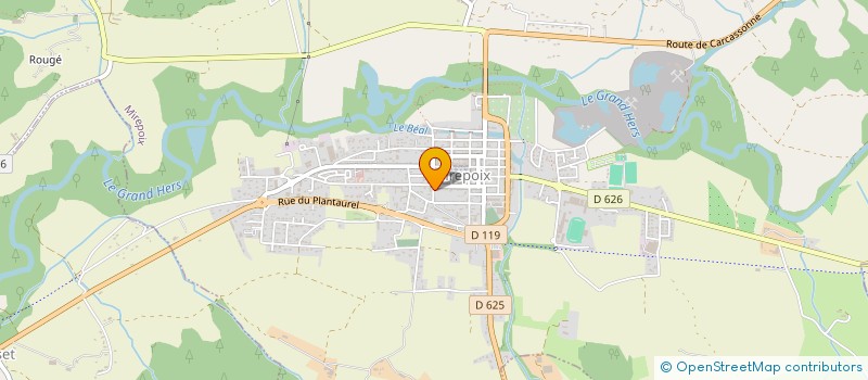 localisation de l'entreprise SCI GAEL à MIREPOIX
