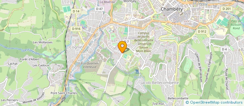 localisation de l'entreprise SCI GAEL  JACOB-BELLECOMBETTE