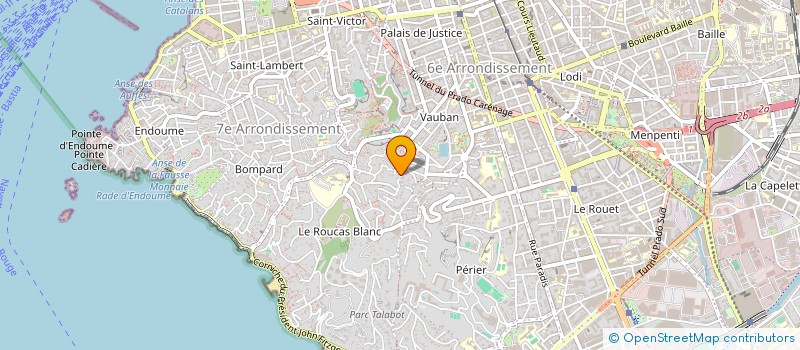 localisation de l'entreprise SCI GAEL CRESSEAUX à MARSEILLE