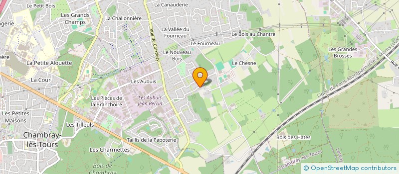 localisation de l'entreprise SCI GAELI  SAINT-AVERTIN