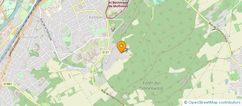 localisation de l'entreprise SCI GAELIS  RIEDISHEIM