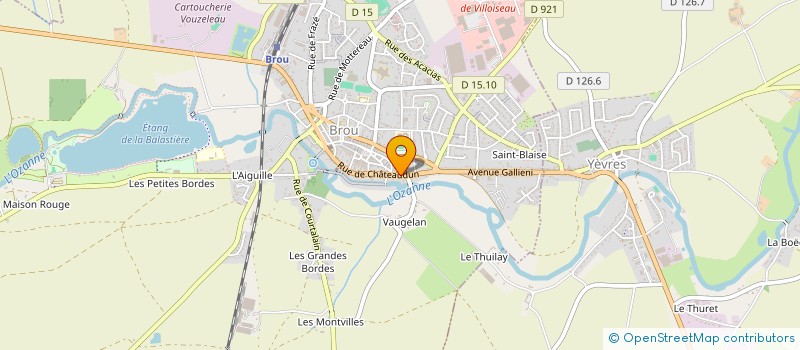 localisation de l'entreprise SCI GAELS à SAINT-PIAT