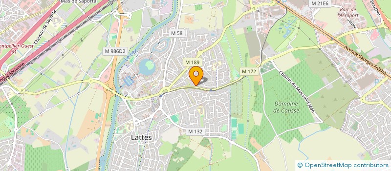 localisation de l'entreprise SCI GAETAN à LATTES