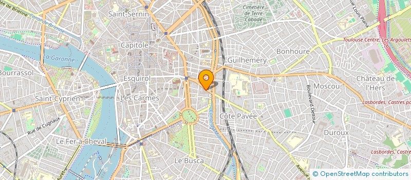 localisation de l'entreprise SCI GAFAROT à TOULOUSE