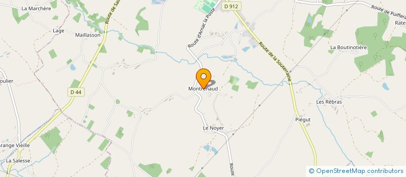 localisation de l'entreprise SCI GAFIDI  SAINT-SULPICE-LES-FEUILLES