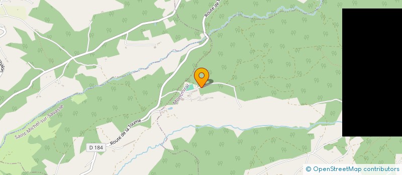 localisation de l'entreprise SCI GAGE  MONTMIRAL