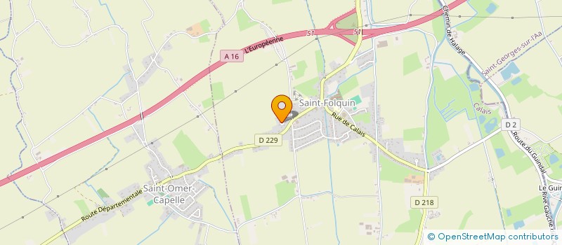 localisation de l'entreprise SCI GAGECE  OFFEKERQUE