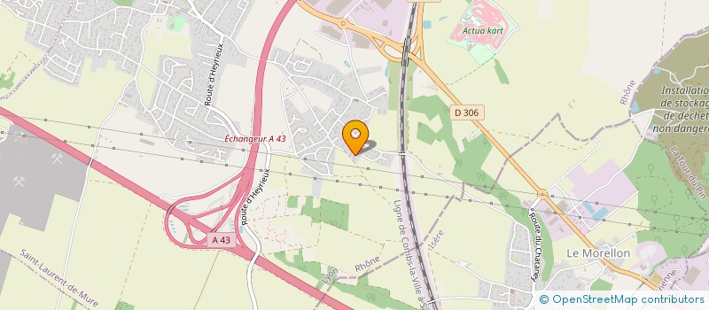 localisation de l'entreprise SCI GAGET SAINT LAURENT  LYON