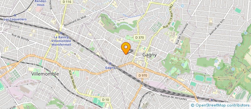 localisation de l'entreprise SCI GAGNY 26 à GAGNY