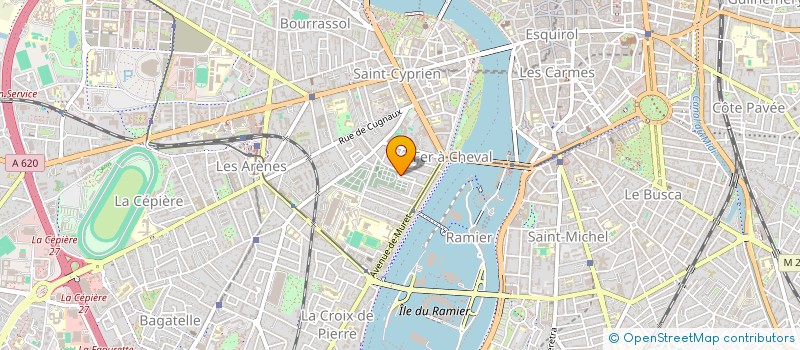 localisation de l'entreprise SCI GAGO à TOULOUSE