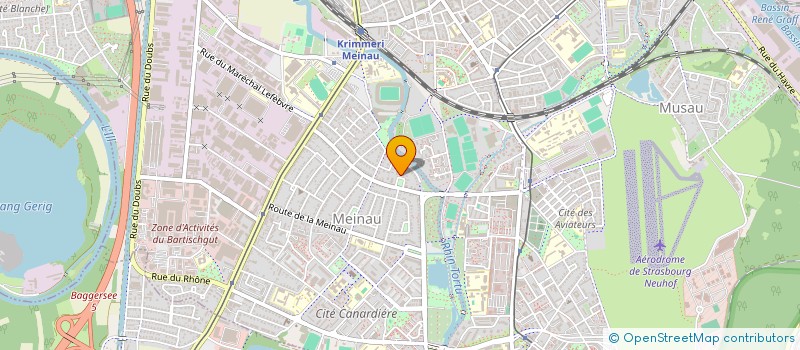 localisation de l'entreprise SCI GAHS à STRASBOURG