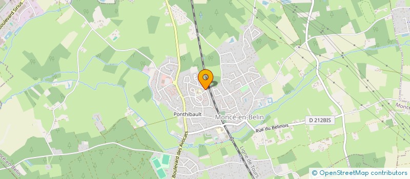 localisation de l'entreprise SCI GAIA  MONCE-EN-BELIN