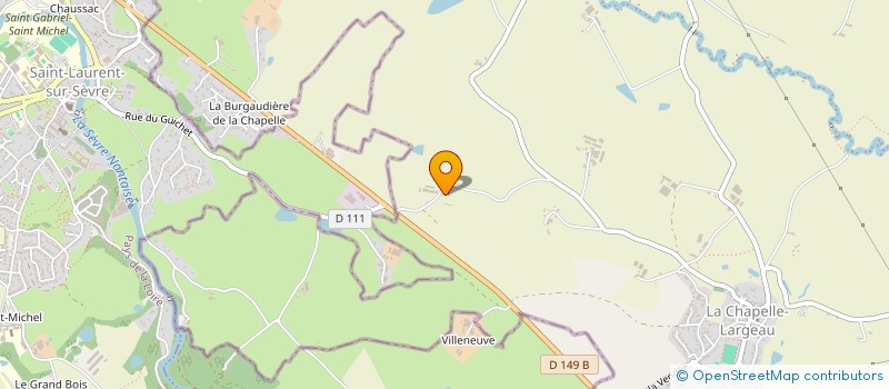 localisation de l'entreprise SCI GAIA  MAULEON