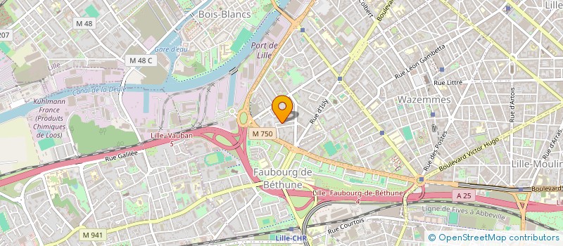 localisation de l'entreprise SCI GAIA à LILLE