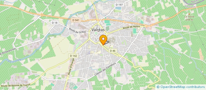 localisation de l'entreprise SCI GAIA à VALREAS