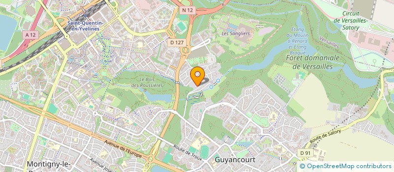 localisation de l'entreprise SCI GAIA  GUYANCOURT