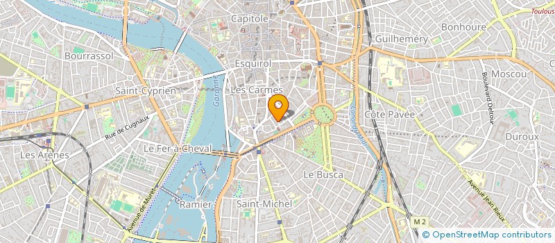 localisation de l'entreprise SCI GAIA  TOULOUSE