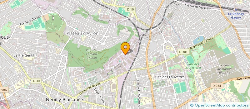 localisation de l'entreprise SCI GAIA à NEUILLY-SUR-MARNE