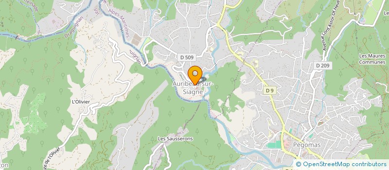 localisation de l'entreprise SCI GAIA  AURIBEAU-SUR-SIAGNE