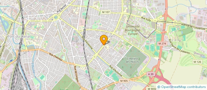 localisation de l'entreprise SCI GAIA GLG à DIJON
