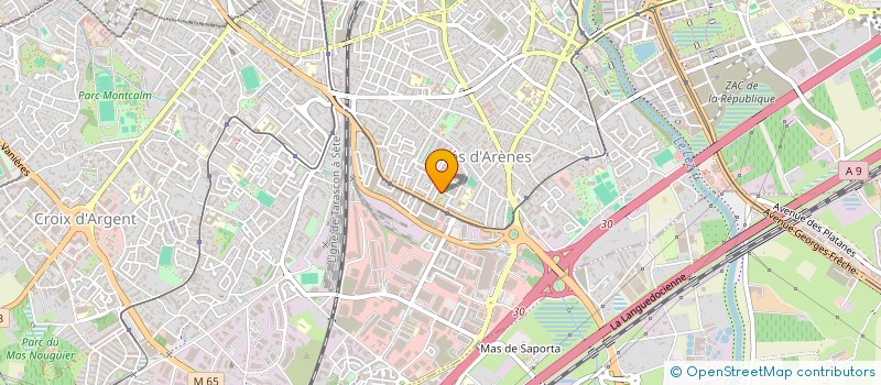 localisation de l'entreprise SCI GAIBISCUS à MONTPELLIER