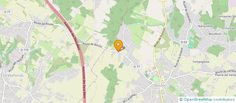 localisation de l'entreprise SCI GAICHIES  BOULOC