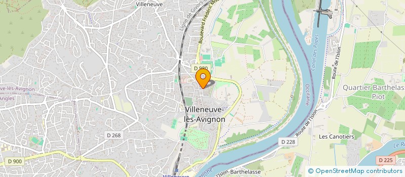localisation de l'entreprise SCI GAIDZAK  VILLENEUVE-LES-AVIGNON