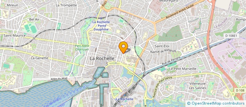 localisation de l'entreprise SCI GAILDRAUD  LA ROCHELLE