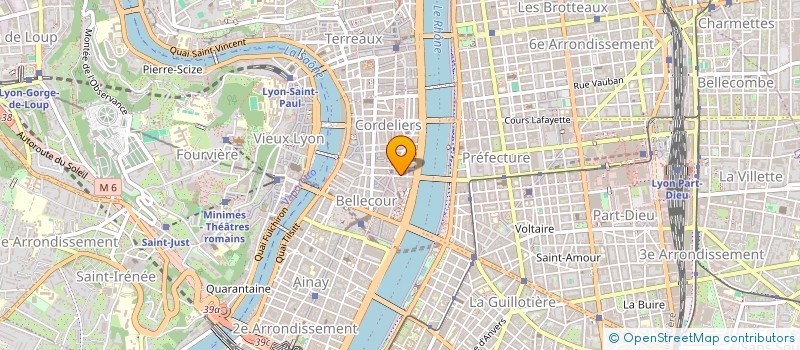 localisation de l'entreprise SCI GAILLARD  LYON