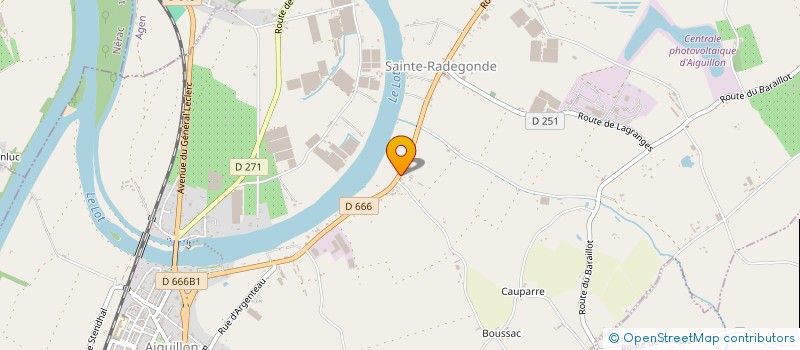 localisation de l'entreprise SCI GAILLARD à AIGUILLON
