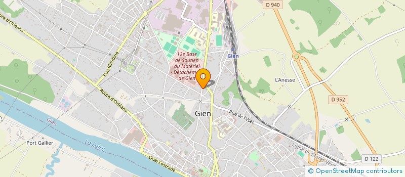 localisation de l'entreprise SCI GAILLARD à GIEN
