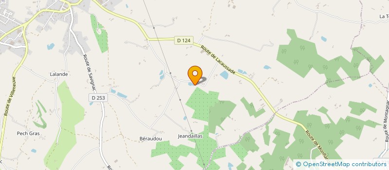 localisation de l'entreprise SCI GAILLARD  MONFLANQUIN