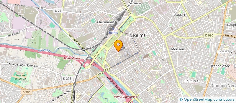 localisation de l'entreprise SCI GAILLARD  REIMS