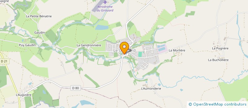 localisation de l'entreprise SCI GAILLARD  LE GIROUARD