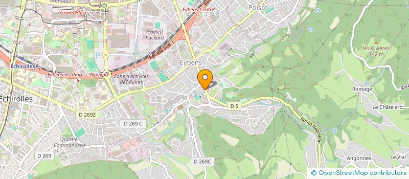 localisation de l'entreprise SCI GAILLARD  PIERRE-CHATEL