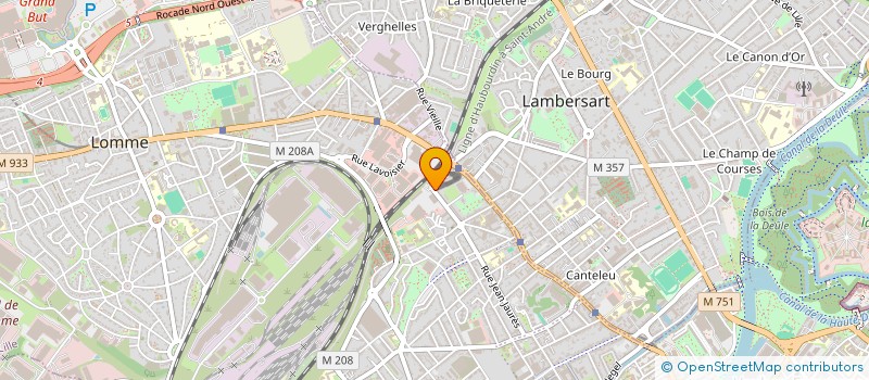 localisation de l'entreprise SCI GAILLARD à LILLE