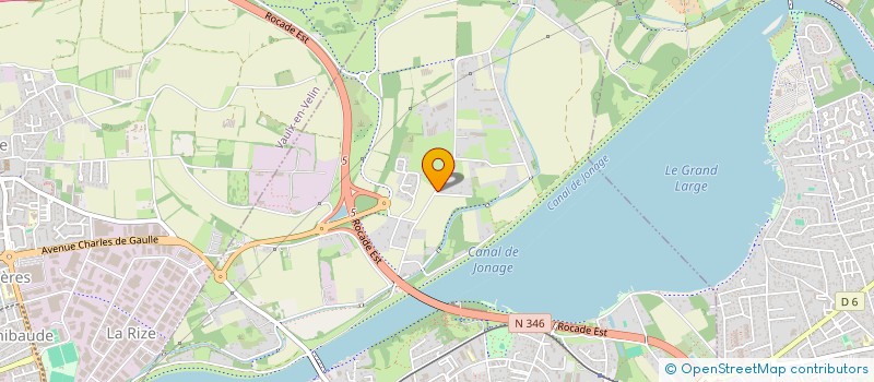 localisation de l'entreprise SCI GAILLARD DUMONT  DECINES-CHARPIEU