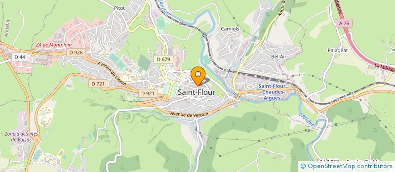 localisation de l'entreprise SCI GAILLARD FJC à ANGLARDS-DE-SAINT-FLOUR