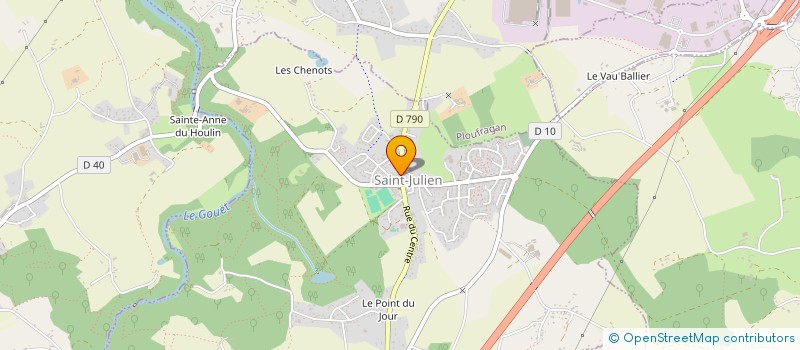 localisation de l'entreprise SCI GAILLARD IMMO  BINIC-ETABLES-SUR-MER