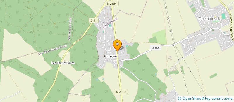 localisation de l'entreprise SCI GAILLON 27  ANGERVILLE-LA-CAMPAGNE