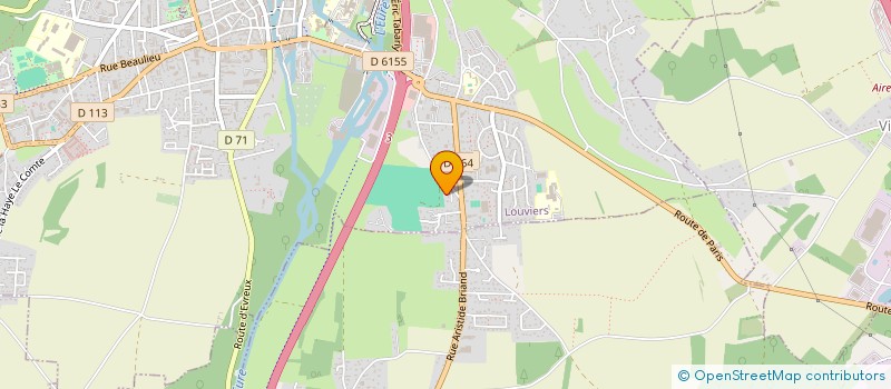 localisation de l'entreprise SCI GAILLON 3J  LOUVIERS