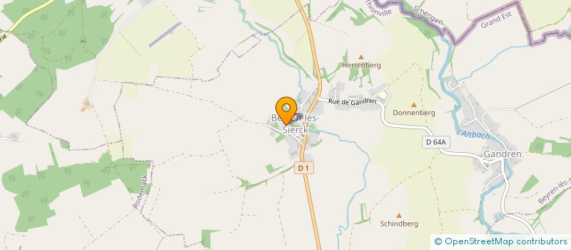 localisation de l'entreprise SCI GAIMAN  BEYREN-LES-SIERCK