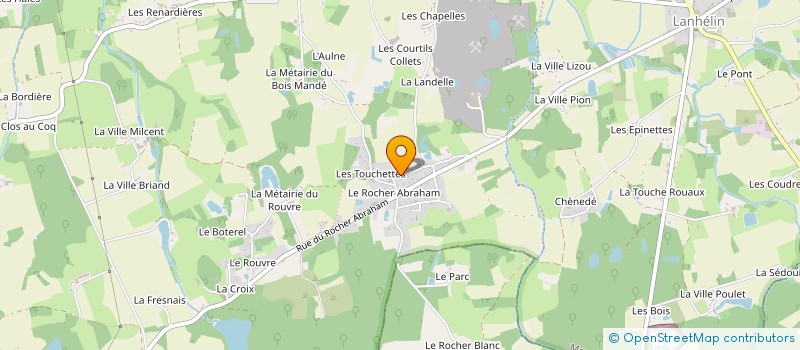 localisation de l'entreprise SCI GAINCHE FAMILY  MESNIL-ROC'H