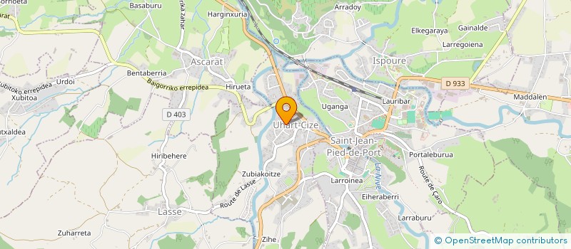 localisation de l'entreprise SCI GAINEKO LANA  ANHAUX